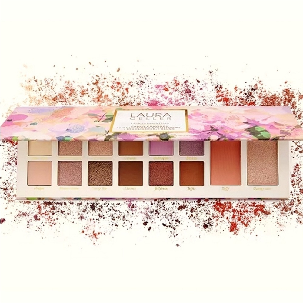 NEW LAURA GELLER Candy Cravings Eyeshadow + Blush + Highlighter Palette